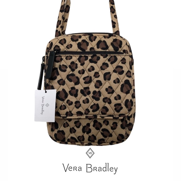 leopard vera bradley backpack